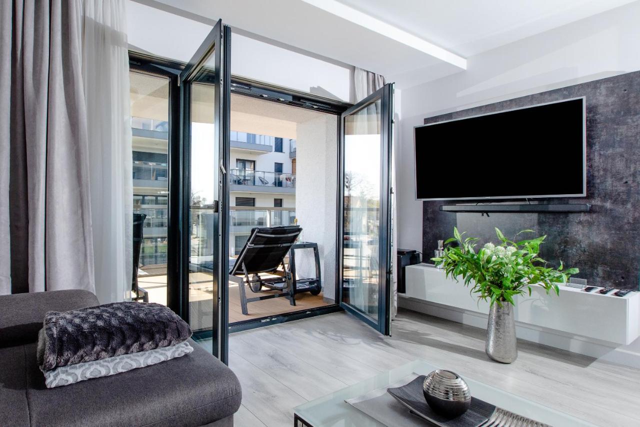 Apartament Linia Komfortu Gardenia Dziwnow Z Widokiem Na Morze Epapartamenty Buitenkant foto